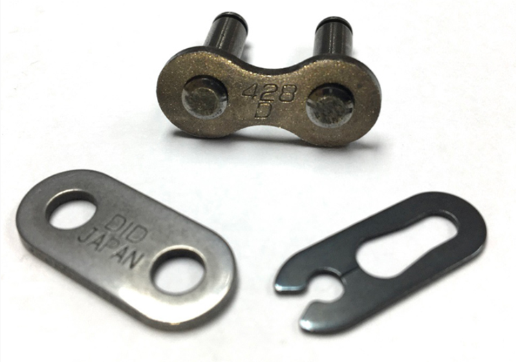 ENGANCHE CADENA MOTO DID 428 RAPIDO NEGRO